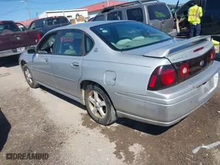 2004 Chevrolet Impala LS with VIN 2G1WH52K349400525, listed as a IAAI auction lot 41758280 with 398,061 mi miles. Bid and sale history available at carsss.com. Image 3.