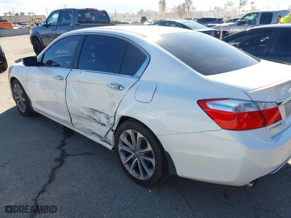 2015 Honda Accord Sedan Sport with VIN 1HGCR2F51FA100162, listed as a IAAI auction lot 41734768 with 122,243 mi miles. Bid and sale history available at carsss.com. Image 6.