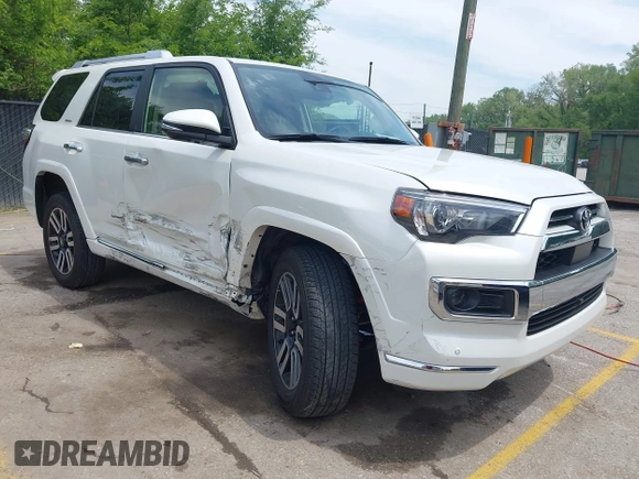 2023 Toyota 4Runner Limited with VIN JTEKU5JR3P6148282, listed as a IAAI auction lot 42199867 with 28,440 mi miles and . Bid and sale history available at DreamBid. Image 1.