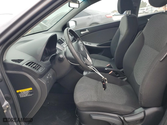 2013 Hyundai Accent GL with VIN KMHCT5AE0DU117549, listed as a Copart auction lot 54453905 with 276,266 mi miles and Clean Title. Bid and sale history available at carsss.com. Image 7.