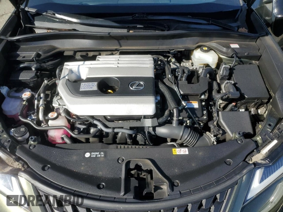 2021 Lexus UX 250h with VIN JTHX9JBH3M2044970, listed as a Copart auction lot 51663195 with 75,931 mi miles and Salvage title. Bid and sale history available at DreamBid. Image 12.