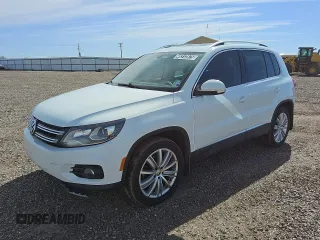 2016 Volkswagen Tiguan SE with VIN WVGBV7AX9GW614790, listed as a Copart auction lot 48312875 with 99,020 mi miles and Clean Title. Bid and sale history available at DreamBid. Image 1.