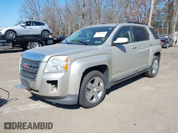 2013 GMC Terrain SLT z VIN 2GKFLVEK4D6283688, wystawiony jako IAAI lot #41656552 z przebiegiem 115 478 mil mil oraz . Historia ofert i sprzedaży dostępna na DreamBid. Obrazek 2.