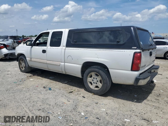 2005 Chevrolet Silverado 1500 LS with VIN 2GCEC19T351259657, listed as a Copart auction lot 60843785 with 162,230 mi miles and Salvage title. Bid and sale history available at DreamBid. Image 2.