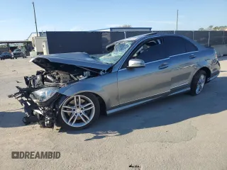 2013 Mercedes-Benz C-Class C 300 Sport with VIN WDDGF8AB7DG134647, listed as a Copart auction lot 46881345 with 0 mi miles and Non Repairable. Bid and sale history available at carsss.com. Image 1.