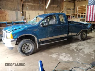 2001 Ford F-250 XL with VIN 1FTNX21S51ED10243, listed as a Copart auction lot 54327695 with 145,875 mi miles and Clean title. Bid and sale history available at DreamBid. Image 1.