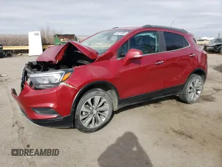 2018 Buick Encore Preferred with VIN KL4CJESB9JB614373, listed as a Copart auction lot 44375985 with 81,791 mi miles and Salvage Title. Bid and sale history available at carsss.com. Image 1.