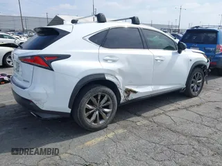 2018 Lexus NX 300 z VIN JTJYARBZ9J2085200, wystawiony jako IAAI lot #42234205 z przebiegiem 135 352 mil mil oraz . Historia ofert i sprzedaży dostępna na DreamBid. Obrazek 4.