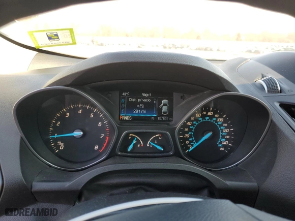 2013 Ford Escape SE with VIN 1FMCU9GX3DUA95222, listed as a Copart auction lot 52079845 with 107,805 mi miles and Salvage Title. Bid and sale history available at carsss.com. Image 9.