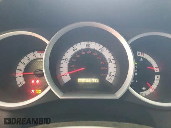 2015 Toyota Tacoma with VIN 3TMMU4FN2FM086482, listed as a Copart auction lot 57124365 with 211,638 mi miles and Salvage title. Bid and sale history available at DreamBid. Image 9.