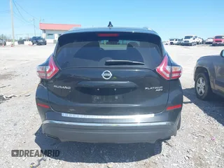 2017 Nissan Murano SL with VIN 5N1AZ2MH3HN111903, listed as a IAAI auction lot 41984282 with 100,514 mi miles and . Bid and sale history available at carsss.com. Image 16.