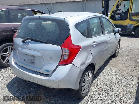 2016 Nissan Note S with VIN 3N1CE2CP5GL401496, listed as a IAAI auction lot 42100925 with 127,574 mi miles and . Bid and sale history available at DreamBid. Image 4.