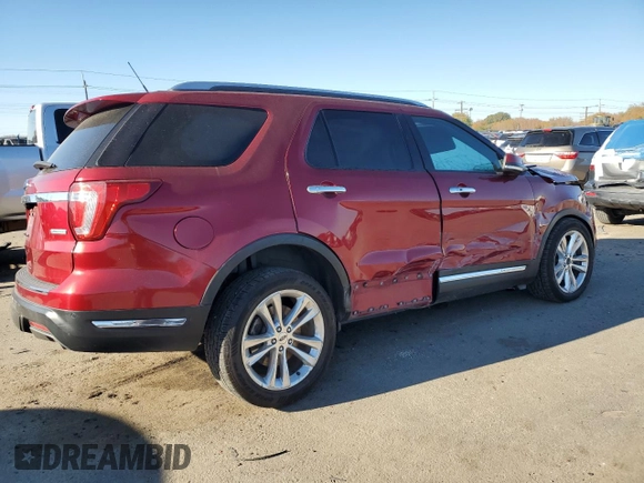 2019 Ford Explorer Limited z VIN 1FM5K7FH1KGB38836, wystawiony jako Copart lot #79346784 z przebiegiem Nie podano mil oraz Szkoda całkowita • Salvage title. Historia ofert i sprzedaży dostępna na DreamBid. Obrazek 3.