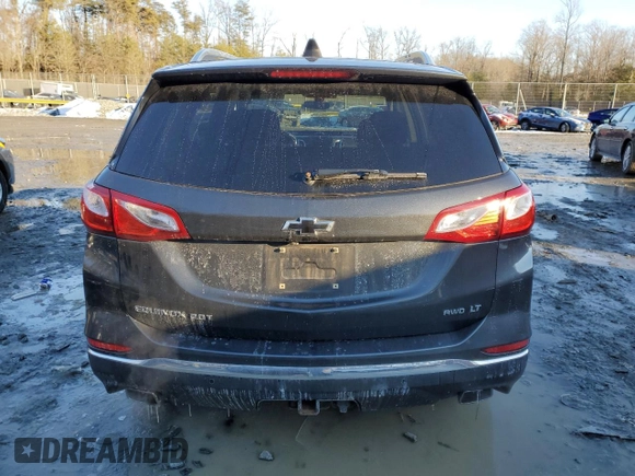 2019 Chevrolet Equinox LT with VIN 2GNAXVEX9K6130153, listed as a Copart auction lot 89354165 with 112,705 mi miles and Salvage Title. Bid and sale history available at carsss.com. Image 6.