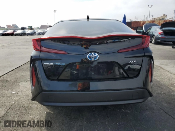 2021 Toyota Prius LE with VIN JTDKAMFP6M3169879, listed as a Copart auction lot 50259775 with 43,173 mi miles and Salvage Title. Bid and sale history available at DreamBid. Image 6.