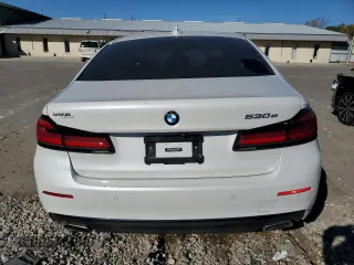 2021 BMW 5 Series 530e with VIN WBA13AG08MCF72963, listed as a Copart auction lot 77743654 with Not Provided miles and Non Repairable. Bid and sale history available at carsss.com. Image 6.