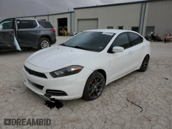 2016 Dodge Dart SE with VIN 1C3CDFAA6GD555506, listed as a Copart auction lot 49535295 with 151,607 mi miles and Clean Title. Bid and sale history available at carsss.com. Image 1.