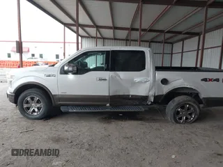 2015 Ford F-150 XLT with VIN 1FTEW1EP0FFB33802, listed as a IAAI auction lot 41527812 with 75,119 mi miles. Bid and sale history available at carsss.com. Image 14.