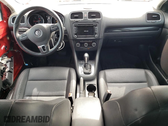 2012 Volkswagen Jetta TDI w/Sunroof & Nav with VIN 3VWPL7AJ3CM688015, listed as a Copart auction lot 53224235 with 65,332 mi miles and Salvage title. Bid and sale history available at DreamBid. Image 8.