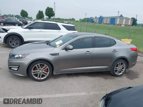 2013 Kia Optima SX with VIN 5XXGR4A62DG105805, listed as a IAAI auction lot 42492169 with 134,908 mi miles and . Bid and sale history available at DreamBid. Image 14.