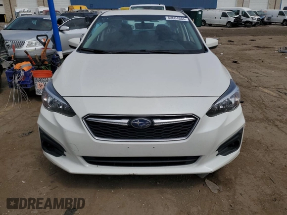 2017 Subaru Impreza Premium with VIN 4S3GKAB62H3612677, listed as a Copart auction lot 53604665 with 127,734 mi miles and Salvage title. Bid and sale history available at DreamBid. Image 5.