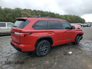 2023 Toyota Sequoia SR5 with VIN 7SVAAABA2PX013529, listed as a Copart auction lot 79507894 with 0 mi miles and Salvage Title. Bid and sale history available at carsss.com. Image 3.