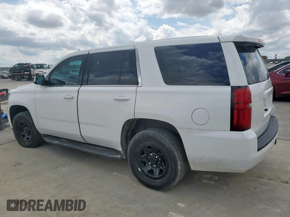 2017 Chevrolet Tahoe Commercial with VIN 1GNLCDEC1HR216307, listed as a Copart auction lot 54065235 with Not provided miles and Salvage title. Bid and sale history available at DreamBid. Image 2.