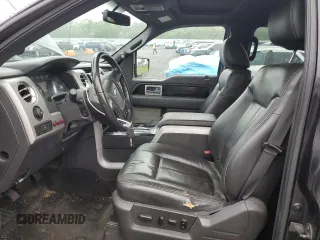 2011 Ford F-150 XL with VIN 1FTFW1EF2BFA54198, listed as a Copart auction lot 61157805 with 121,657 mi miles and Salvage title. Bid and sale history available at DreamBid. Image 7.