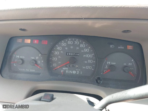 2004 Mercury Grand Marquis LS Premium with VIN 2MEFM75W44X656311, listed as a IAAI auction lot 41998194 with 289,710 mi miles. Bid and sale history available at carsss.com. Image 7.