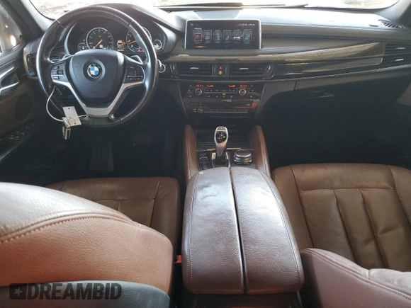 2017 BMW X6 xDrive35i z VIN 5UXKU2C3XH0U28490, wystawiony jako Copart lot #55751435 z przebiegiem 190 919 mil mil oraz Szkoda całkowita • Salvage title. Historia ofert i sprzedaży dostępna na DreamBid. Obrazek 8.
