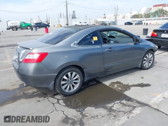 2010 Honda Civic EX with VIN 2HGFG1B82AH511741, listed as a IAAI auction lot 42055584 with Not Provided miles. Bid and sale history available at carsss.com. Image 4.