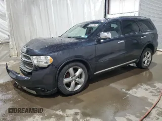2013 Dodge Durango Citadel with VIN 1C4SDJET8DC675444, listed as a Copart auction lot 86517004 with 165,729 mi miles and Non Repairable. Bid and sale history available at carsss.com. Image 1.