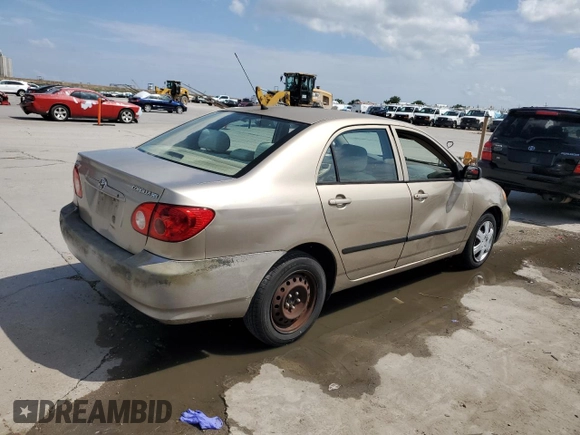 2006 Toyota Corolla CE with VIN 1NXBR32E96Z598384, listed as a Copart auction lot 58246905 with 199,997 mi miles and Salvage title. Bid and sale history available at DreamBid. Image 3.