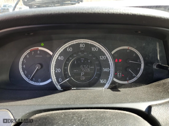 2013 Honda Accord Sdn LX with VIN 1HGCR2F35DA225807, listed as a Copart auction lot 41757615 with 157,521 mi miles and Salvage Title. Bid and sale history available at carsss.com. Image 9.