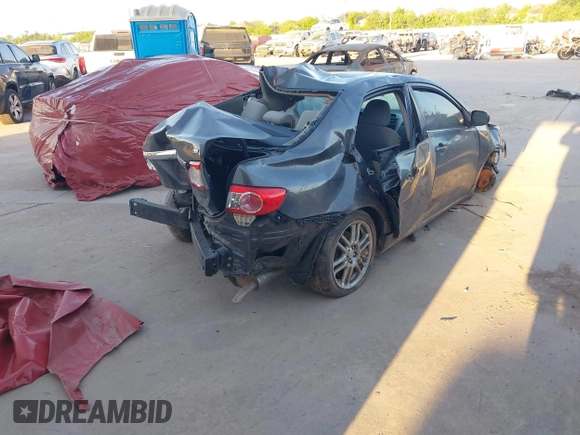 2013 Toyota Corolla L with VIN 5YFBU4EE8DP222631, listed as a IAAI auction lot 39698117 with 1 mi miles. Bid and sale history available at carsss.com. Image 4.