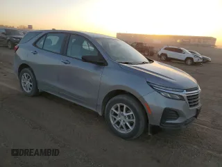 2024 Chevrolet Equinox LS with VIN 3GNAX5EG5RL157081, listed as a Copart auction lot 44542575 with 67,802 mi miles and Salvage Title. Bid and sale history available at carsss.com. Image 4.