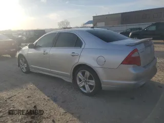 2012 Ford Fusion SPORT with VIN 3FAHP0KC9CR243452, listed as a Copart auction lot 48718135 with 0 mi miles and Salvage Title. Bid and sale history available at carsss.com. Image 2.