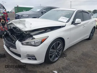 2016 Infiniti Q50 Premium with VIN JN1EV7AR8GM345554, listed as a IAAI auction lot 41965915 with 88,646 mi miles and . Bid and sale history available at DreamBid. Image 19.