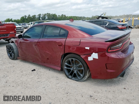 2020 Dodge Charger Scat Pack z VIN 2C3CDXGJ6LH219557, wystawiony jako Copart lot #57494375 z przebiegiem 43 591 mil mil oraz Szkoda całkowita • Salvage title. Historia ofert i sprzedaży dostępna na DreamBid. Obrazek 2.