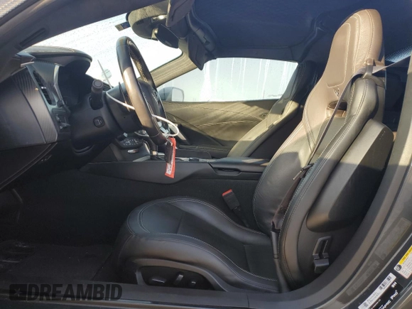 2017 Chevrolet Corvette Z06 3LZ with VIN 1G1YU2D6XH5607015, listed as a Copart auction lot 83753354 with 19,201 mi miles and Salvage Title. Bid and sale history available at carsss.com. Image 7.