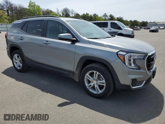 2023 GMC Terrain SLE z VIN 3GKALTEG3PL123568, wystawiony jako Copart lot #57626465 z przebiegiem 23 302 mil mil oraz Szkoda całkowita • Salvage title. Historia ofert i sprzedaży dostępna na DreamBid. Obrazek 4.