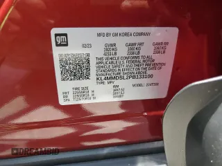 2023 Buick Encore GX Select with VIN KL4MMDSL2PB133100, listed as a Copart auction lot 56519435 with 52,287 mi miles and Salvage title. Bid and sale history available at DreamBid. Image 14.