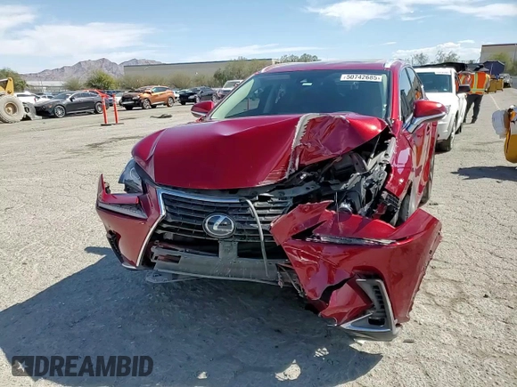 2020 Lexus NX with VIN JTJGJRDZ8L5000440, listed as a Copart auction lot 50742685 with 24,171 mi miles and Salvage Title. Bid and sale history available at carsss.com. Image 14.