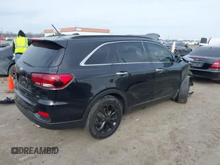 2019 Kia Sorento LX with VIN 5XYPG4A52KG607851, listed as a IAAI auction lot 38852510 with 72,723 mi miles and . Bid and sale history available at DreamBid. Image 4.