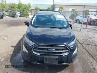 2018 Ford EcoSport SES with VIN MAJ6P1CL9JC231177, listed as a IAAI auction lot 42061133 with 59,476 mi miles and . Bid and sale history available at DreamBid. Image 13.