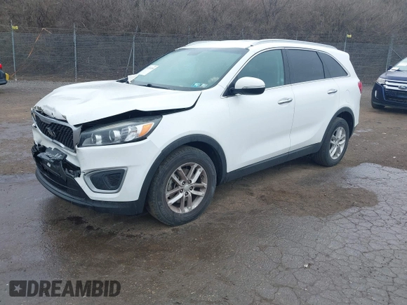 2017 Kia Sorento LX with VIN 5XYPG4A5XHG229951, listed as a IAAI auction lot 41731240 with 89,943 mi miles and . Bid and sale history available at DreamBid. Image 2.