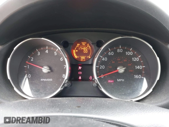 2009 Nissan Rogue S with VIN JN8AS58V89W176577, listed as a IAAI auction lot 42078465 with 174,801 mi miles and . Bid and sale history available at DreamBid. Image 7.