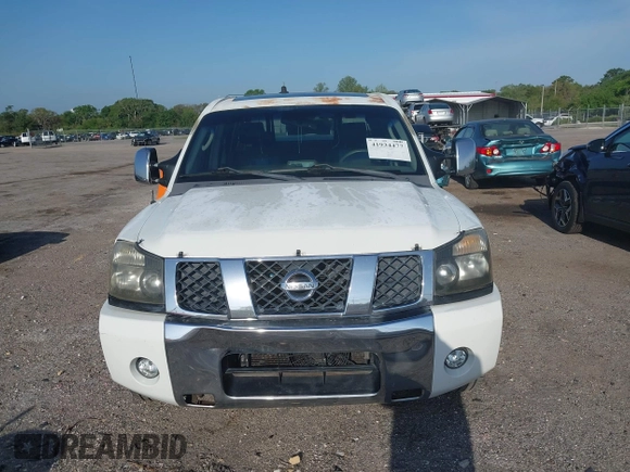 2006 Nissan Titan LE with VIN 1N6BA07A56N525360, listed as a IAAI auction lot 41934477 with 195,851 mi miles and . Bid and sale history available at DreamBid. Image 13.