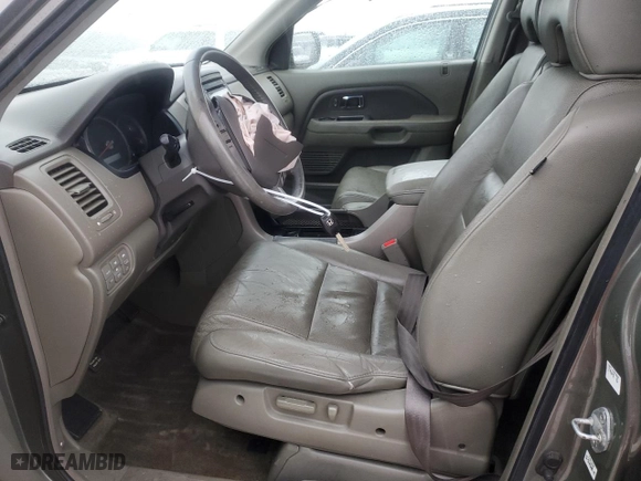 2007 Honda Pilot EX-L with VIN 2HKYF18577H507238, listed as a Copart auction lot 41875775 with 186,360 mi miles and Clean Title. Bid and sale history available at carsss.com. Image 7.