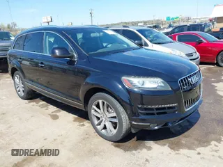 2012 Audi Q7 3.0T Premium Plus with VIN WA1LGAFE7CD002515, listed as a IAAI auction lot 41889054 with 130,442 mi miles. Bid and sale history available at carsss.com. Image 1.
